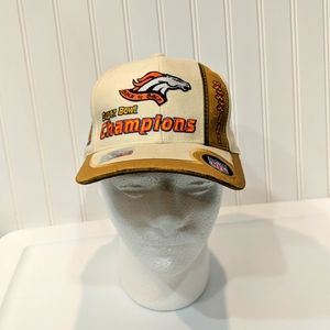 Denver Broncos Super Bowl 33 XXXIII back to back champs hat Miami Florida 1999